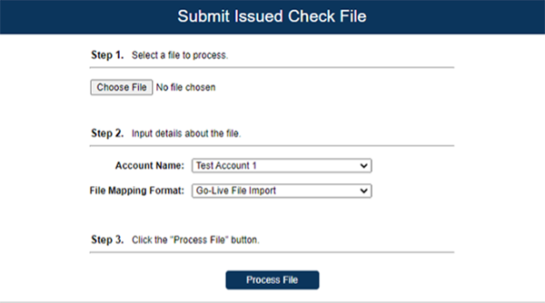 submit check file